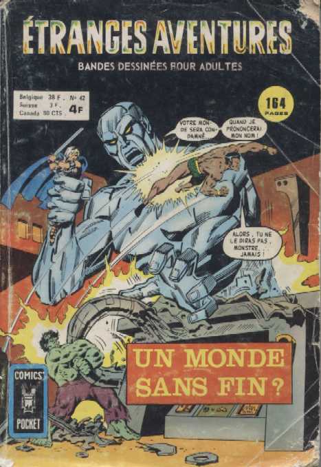 Scan de la Couverture Etranges Aventures n 42